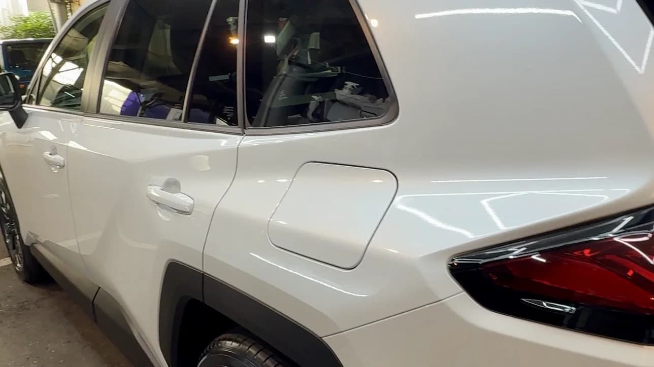 GOLD COATING施工後のトヨタ RAV4